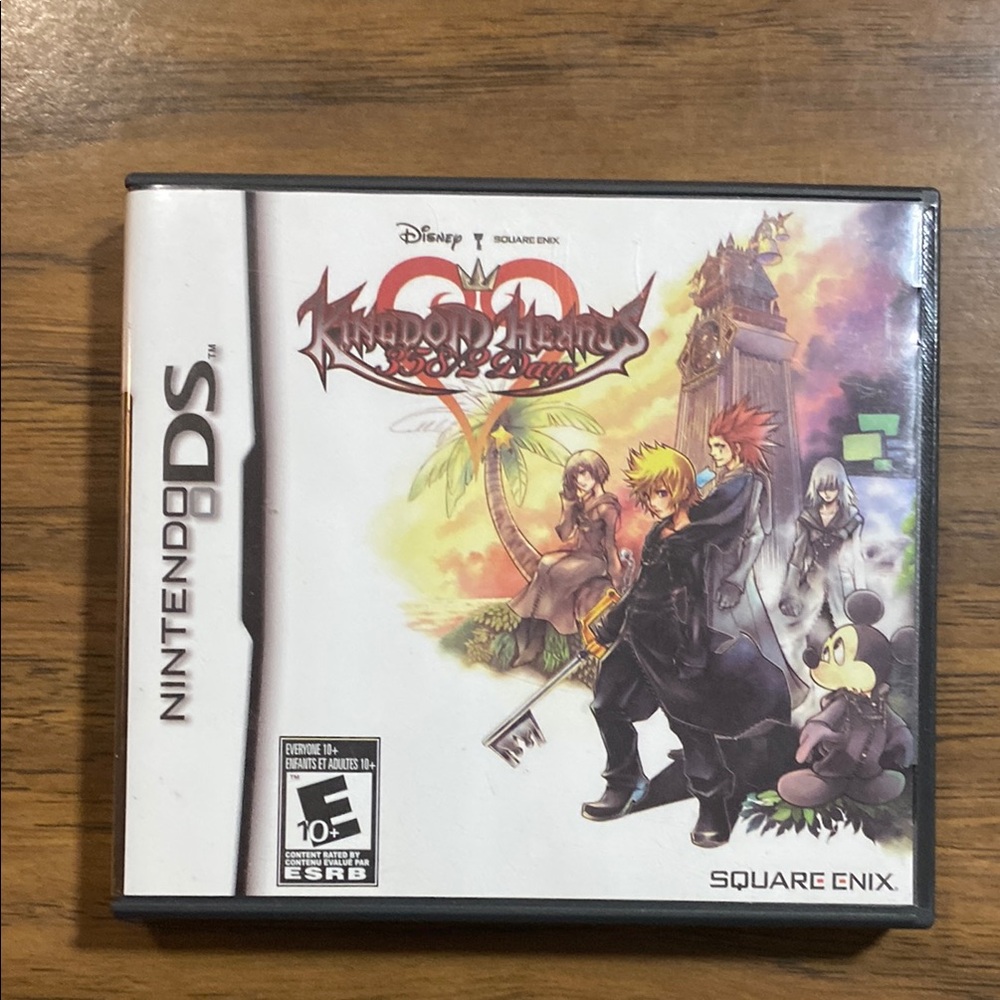 Kingdom Hearts Nintendo DS Game - Black